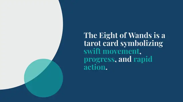 Video thumbnail for Eight Of Wands