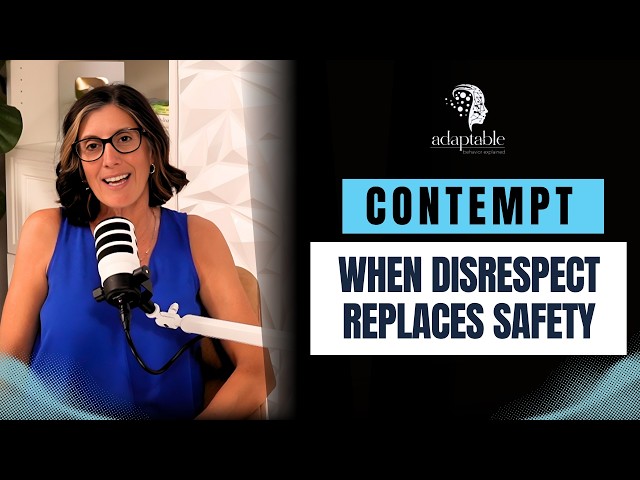 Video thumbnail for Contempt: When Disrespect Replaces Safety