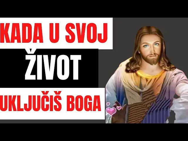 Video thumbnail for ŠTA SE DEŠAVA KAD U SVOJ ŽIVOT UKLJUČIŠ BOGA