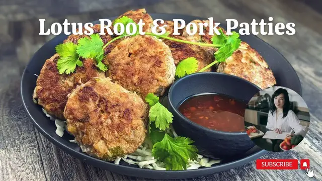 Video thumbnail for Lotus Root and Pork Patties | Easy Chinese Appetizer 蓮藕餅 | @mrs5cookbook