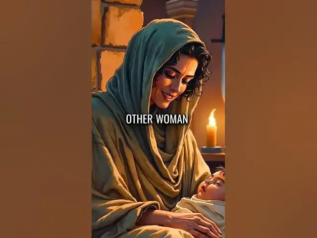 Video thumbnail for King Solomon ordered to bring a sword and divide the child between two women #history #facts