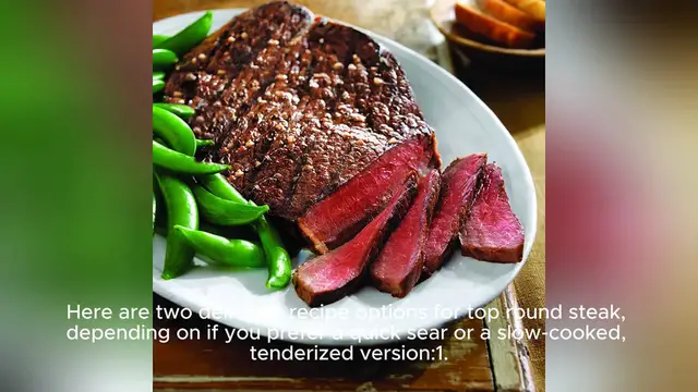Video thumbnail for top round steak recipe