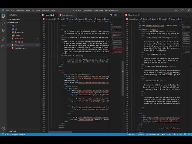 Video thumbnail for Just some coding