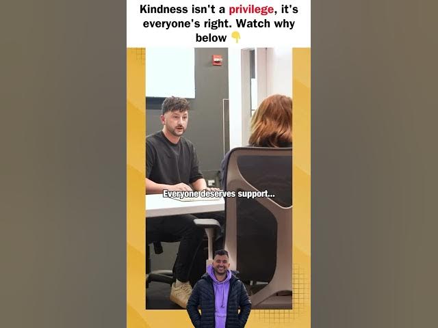 Video thumbnail for In this video, Zach Dereniowski shows that everyone deserves love.