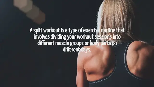 Video thumbnail for What Is A Split Workout