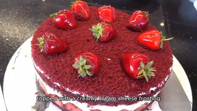 'Video thumbnail for Red Velvet Cake recipe'