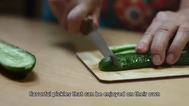 Video thumbnail for pickle recipe dill
