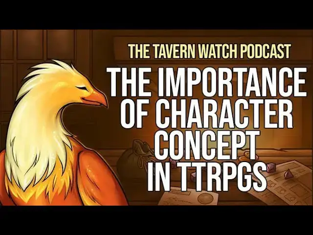 'Video thumbnail for The importance of character concept in TTRPGs'