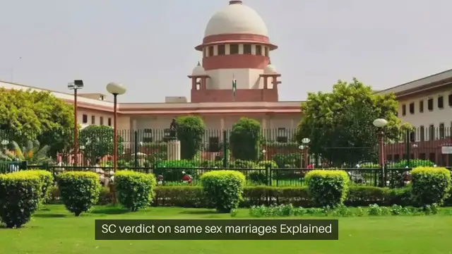 Video thumbnail for India Supreme Court declines to legalise same-sex marriage