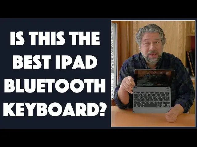 'Video thumbnail for BRYDGE Wireless Keyboard for 10.2" 7th Gen iPad - REVIEW'
