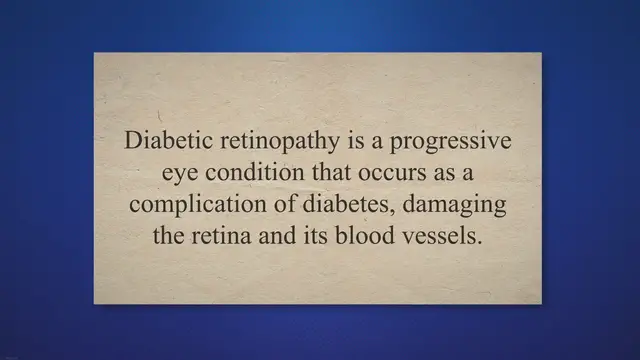 'Video thumbnail for The Complete Guide to Diabetic Retinopathy: Causes, Symptoms, and Effective Management'
