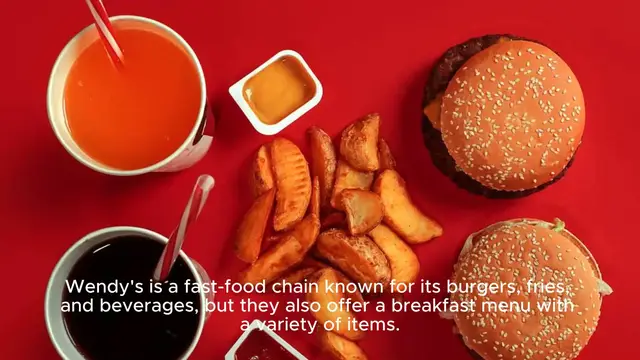 Video thumbnail for wendy breakfast menu Price