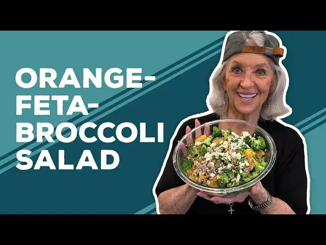 Video thumbnail for Love & Best Dishes: Orange-Feta-Broccoli Salad Recipe | Salad Recipes for Dinner