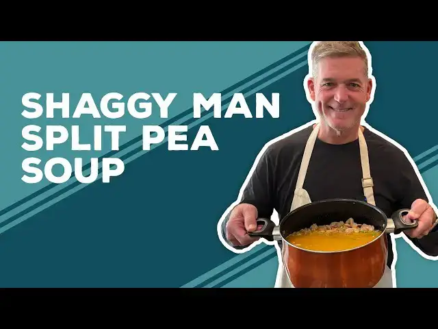 Video thumbnail for Love & Best Dishes: Shaggy Man Split Pea Soup Recipe | Winter Soup Ideas for Dinner