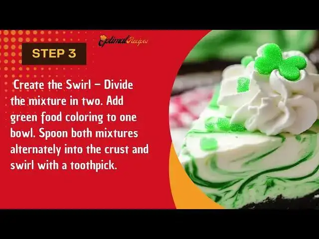 Video thumbnail for Mint Chocolate Swirl Cheesecake Pie | No-Bake Dessert Recipe