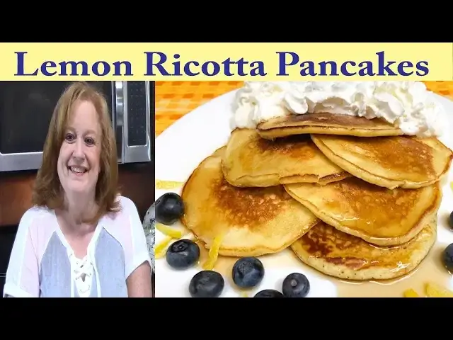 Video thumbnail for LEMON RICOTTA PANCAKES | SIMPLY HOMEMADE