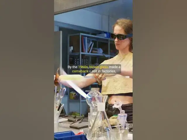 Video thumbnail for GLASS RULES FIRE The Fiery Rise of Glassblowing