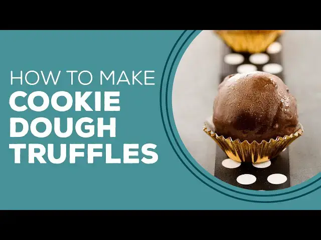 Video thumbnail for Blast from the Past: Cookie Dough Truffles Recipe | No Bake Christmas Cookie Ideas