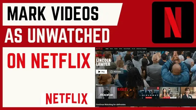 Video thumbnail for How To Mark Netflix Movies As Unwatched