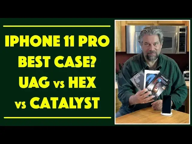 'Video thumbnail for iPhone 11 Pro Cases: Catalyst vs  UAG vs  Hex'