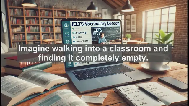 Video thumbnail for 2500 Must Know IELTS 6.5 Vocabulary - Understanding 'Absence': A Key IELTS Vocabulary Word