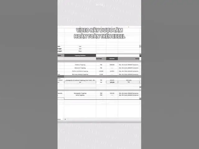 Video thumbnail for Video này được làm hoàn toàn trên phần mềm Excel #dhlcgd #smartphone #thanhcongnghe #gaming