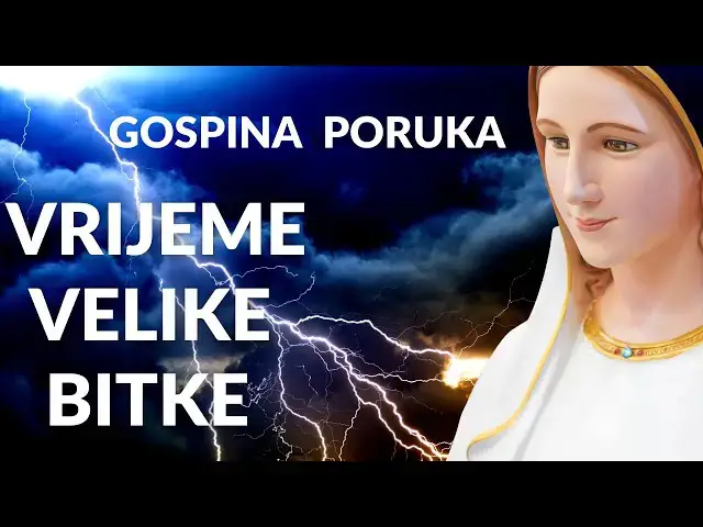 Video thumbnail for VRIJEME VELIKE BITKE - GOSPINA PORUKA