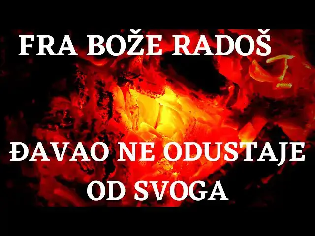 Video thumbnail for ĐAVAO NE ODUSTAJE OD SVOGA - FRA BOŽE RADOŠ