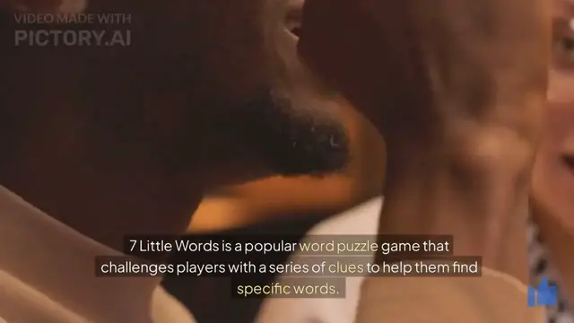 Video thumbnail for 7 little words answers