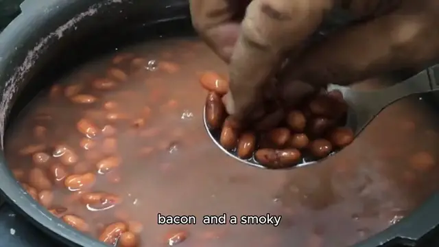 Video thumbnail for cowboy beans recipe