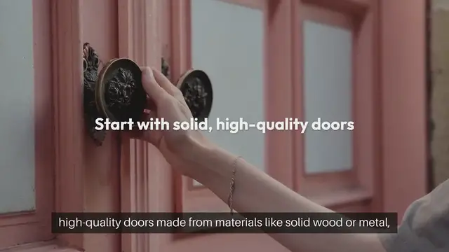 Video thumbnail for Securing Your Homes Entryways