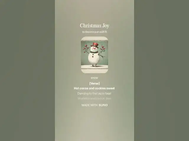 Video thumbnail for Christmas Joy
