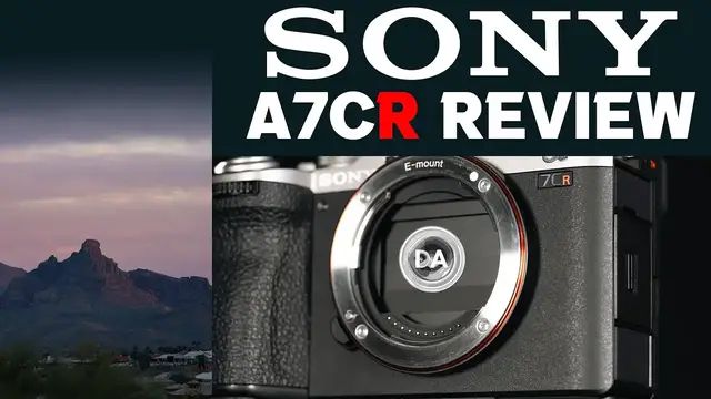 Video thumbnail for Sony a7CR (ILCE-7CR) Review:  Big Resolution (61MP!) in a Small Camera