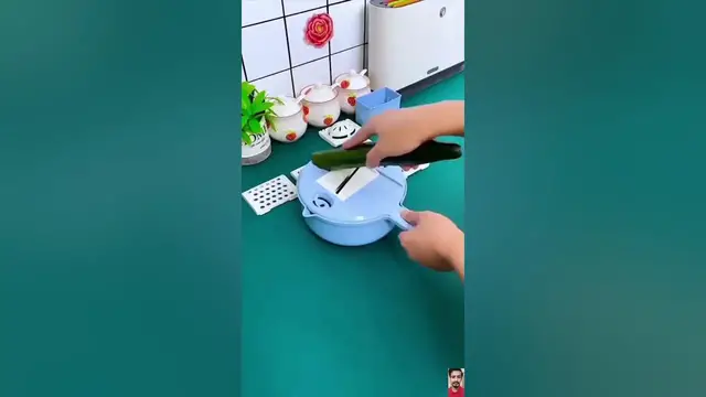 Video thumbnail for 😍  12-in-1 Kitchen Magic! 🌟 Product Link is in Description 🌟 #shorts  #gadgets #kitchentools
