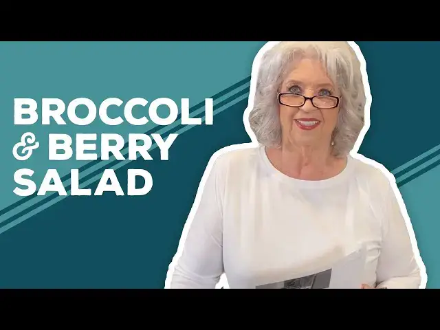 Video thumbnail for Love & Best Dishes: Broccoli & Berry Salad Recipe