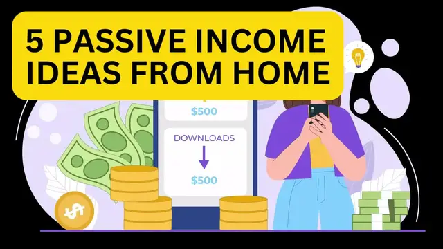 'Video thumbnail for 5 Passive Income Ideas from Home'