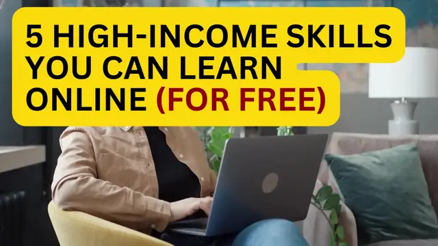 'Video thumbnail for 5 High-Income Skills You Can Learn Online For Free or Cheap'