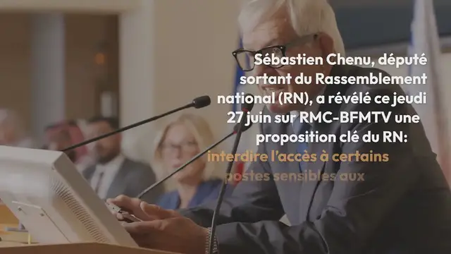 Video thumbnail for Interdiction des emplois sensibles aux Binationaux : Une liste de 50 postes concernés