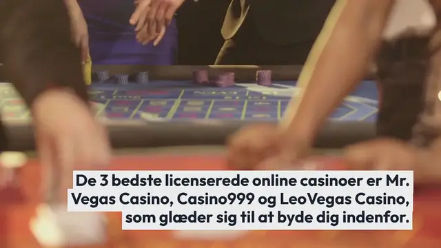 Video thumbnail for De 3 bedste licenserede online casinoer i Danmark at spille hos