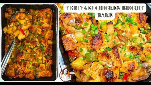 Video thumbnail for Teriyaki Chicken Biscuit Bake