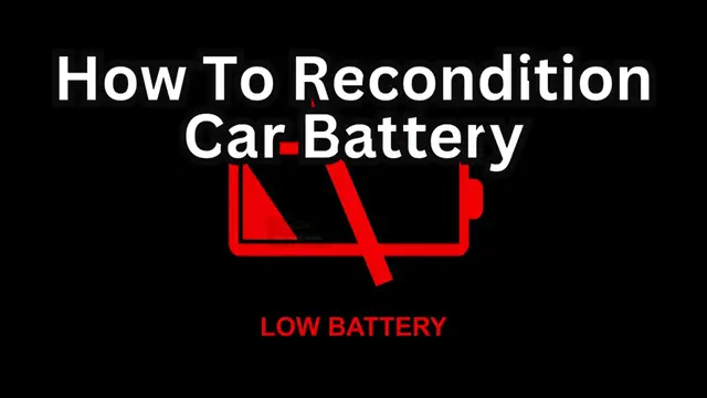 Video thumbnail for How To Recondition Car Battery: Learn The Secrets