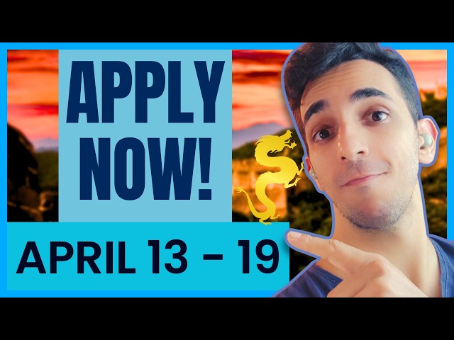 Video thumbnail for Currently Open Scholarships for International Students | April 13 - 19
