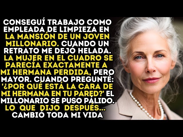 Video thumbnail for Pregunté Al Multimillonario: “¿Por Qué Está La Foto De Mi Hermana En Su Mansión?” Su Reacción...