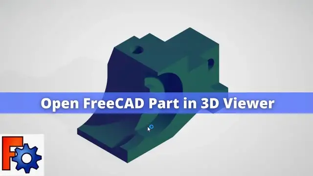 'Video thumbnail for Open FreeCAD Part in 3D Viewer | FreeCAD Tutorial | Mechnexus |'