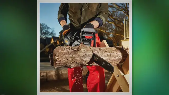 Video thumbnail for Cat 60V 16" chainsaw: