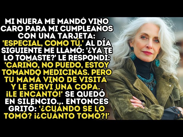 Video thumbnail for Mi Nuera Me Envió Un Vino, Pero Se Lo Di A Mi Madre. Entonces…