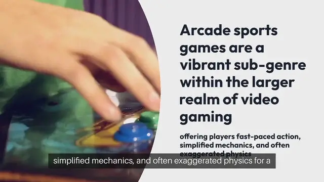 Video thumbnail for Arcade Sports Games