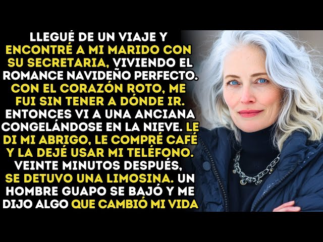 Video thumbnail for En Un Banco Helado, Ella Le Dio Su Chaqueta A Una Mujer Mayor. Sin Saber Que Era Una Multimillonaria