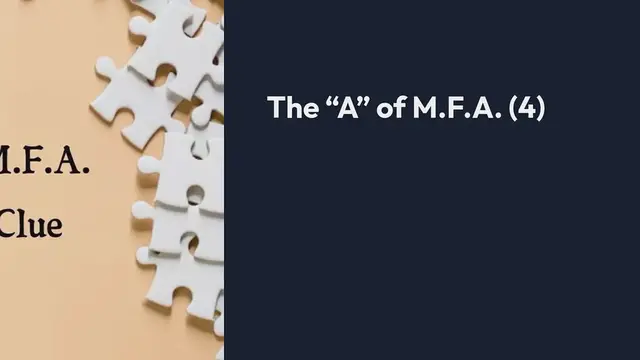 Video thumbnail for The “A” of M.F.A. (4) NYT Crossword Clue Puzzle Answer from September 30, 2024