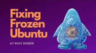 Video thumbnail for How to Fix Ubuntu Linux Freezing on Boot